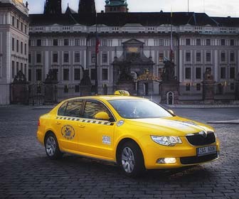 Información sobre los taxis de Praga
