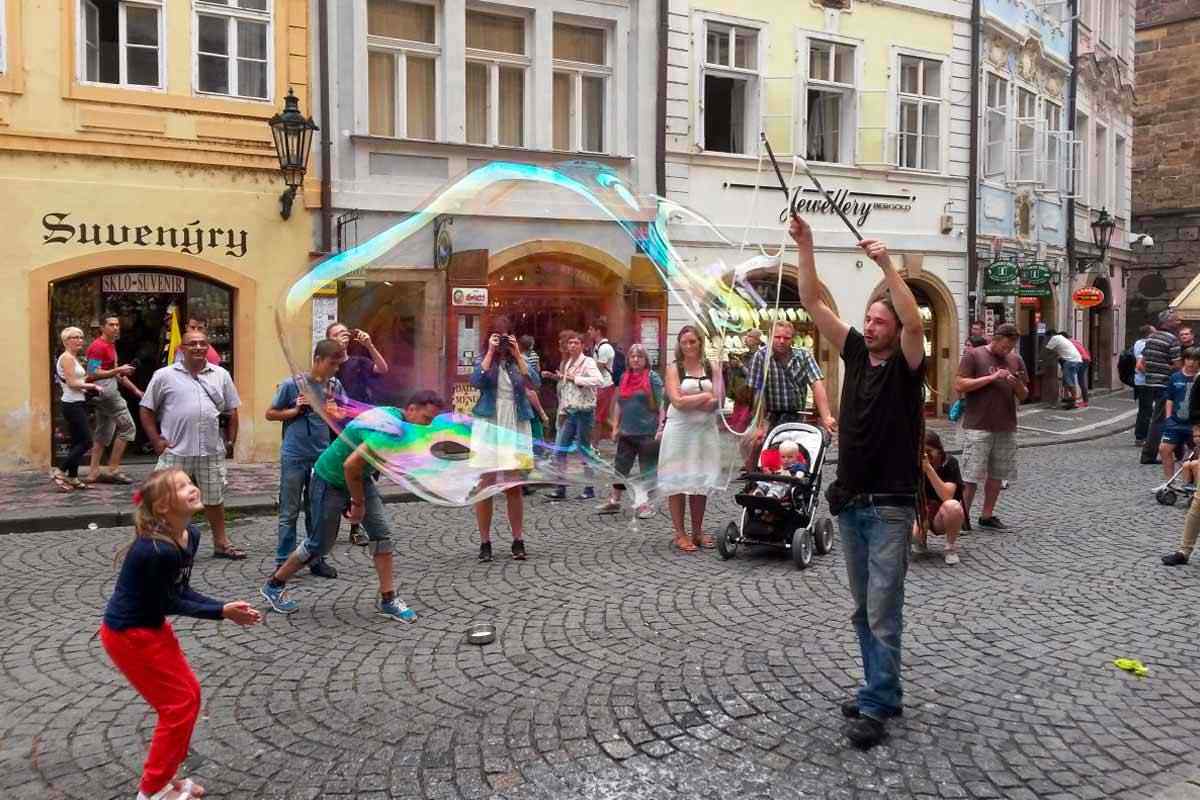 Viajar con niños a Praga